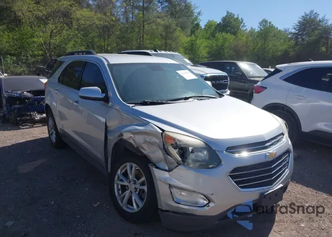 2016 Chevrolet Equinox Lt из США, поврежденный, VIN 2GNALCEK7G1145226